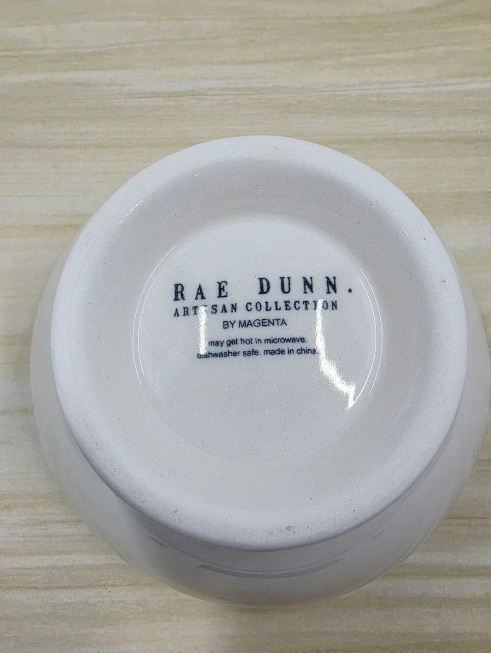 Magenta Rae Dunn SLURP All Purpose Bowl Kitchen Icon Collection Glazed Ceramic